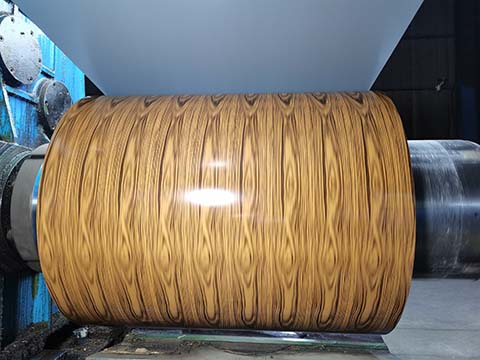 Wood Grain Pattern Coil