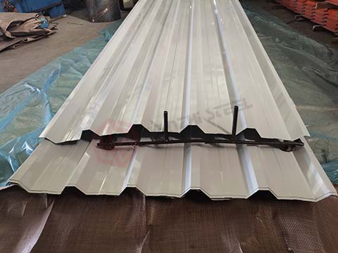 White PPGI Roofing Sheet